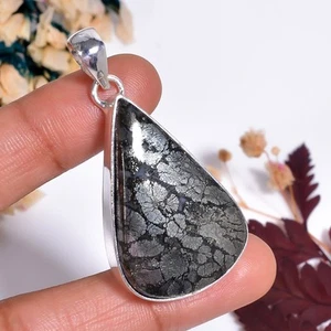 Markasit Achat Edelstein Ethnisch Handmade 925 Silber Anhänger 1.9 " US10403 - Bild 1 von 6