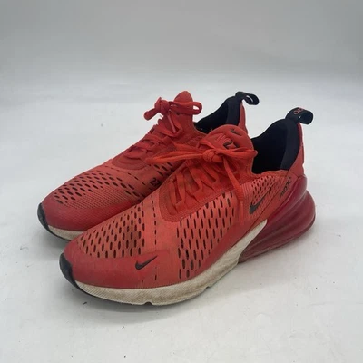 Nike Air Max 270 Zapatos Juveniles 6.5 Y Habanero Rojo (GS) Con Cordones Deportes Foto 1 de 4