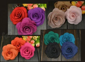 10Pcs Men Nice Lapel Flower Daisy Boutonniere Stick Brooch Pin Suit Wedding Accs - Picture 1 of 5