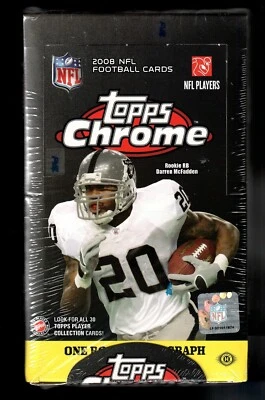 2008 Topps Chrome Football HOBBY BOX  Matt Ryan AUTO ROOKIE ??? - Image 1 of 2