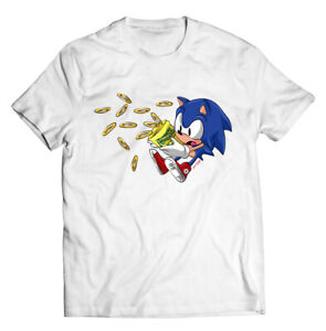 Sonic The Hedgehog Funyuns T-Shirt - Cool Funny Chips Video Games Gift For Him 