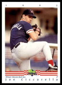 1992 Classic Best Joe Ciccarella Winter Haven Red Sox #185