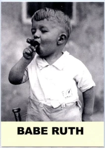 Tarjeta de béisbol 1988 Kingdom "Spanky" como Babe Ruth tarjeta promocional #24 - Imagen 1 de 3