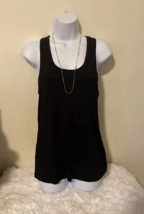 Adore Me Black Solid Tank Racerback Size Medium - Picture 1 of 4
