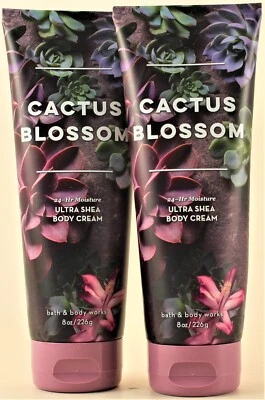 QTY 2 - Bath & Body Works CACTUS BLOSSOM Body Cream Lotion Moisturizer 8oz - Image 1 of 2