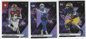 2021 Panini Chronicles Reconn Draft Picks Football 3 Card Rookie Lot  - Afbeelding 1 van 2
