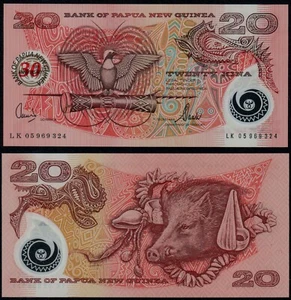 PAPUA NEW GUINEA 20 KINA (P27) 2003 COMMEMORATIVE ISSUE POLYMER UNC - Picture 1 of 1