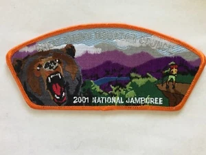 Great Smoky Mountain Council 2001 National Scout Jamboree JSP orange patch cs - Bild 1 von 1