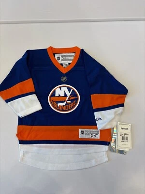 New York Islanders NHL Hockey Jersey Blue NWT Reebok PRINTED Toddler 2T4T $45