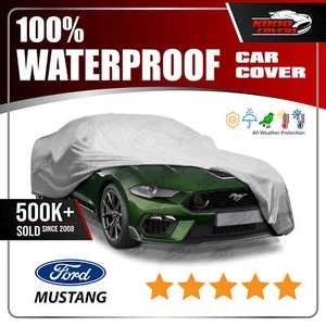 FORD MUSTANG [OUTDOOR] CAR COVER ?? 100% Waterproof ?? All-Weather ?CUSTOM?FIT - Picture 1 of 11