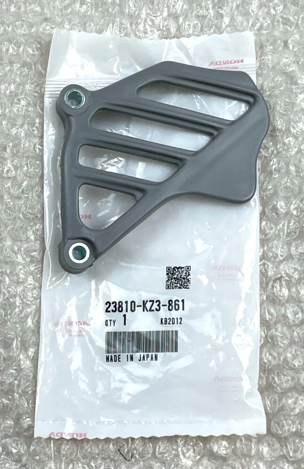 Honda CR250R CR500R Genuine Front Sprocket Cover Guard NEW 23810KZ3861 - Image 1 of 2