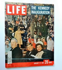 LIFE Magazine - January 27, 1961 President John F. Kennedy Inauguration