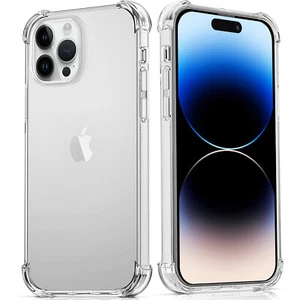 Alpha Digital Soft Texture TPU Cloth Protective Case for iPhone 14 Pro/Pro Max - Picture 1 of 8