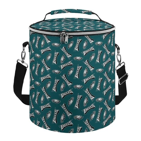 Philadelphia Eagles Full Print Camping Ice Pack Portable Thermal Insulation Bag Cover