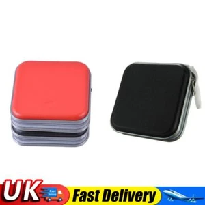 40pcs Capacity Disc CD DVD Wallet Storage Organizer Case Holder(Red) UK - Afbeelding 1 van 7