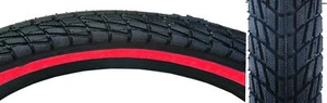 SUNLITE TIRE SUNLT 20x1.95 BK/RD KONTACT K841 WIRE - Picture 1 of 1