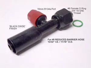 Aire acondicionado Beadlock montaje acero fem. RECTO #8 barrera reducida con 16 m PUERTO SR1302-3 - Imagen 1 de 3