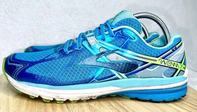 Brooks Ravenna 7 R7 Blue/Green Running Shoes Women Athletic Sneakers Size 8.5 - Image 1 of 4