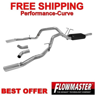 Flowmaster Force II 排气系统适用于 08-13 福特 F-250 F-350 - 817505 — 第 1/4 张图片