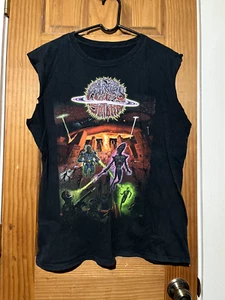 Rings of Saturn Aliens metal band shirt Large Used Black - Picture 1 of 1
