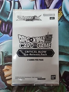 Dragon Ball Super Critical Blow Pre-Release Pack Sealed - Picture 1 of 1