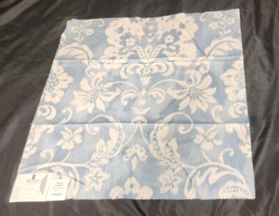 Muestra de tela Duralee - mezcla de algodón - azul cielo - 25" x 25" - J24-9 Foto 1 de 3