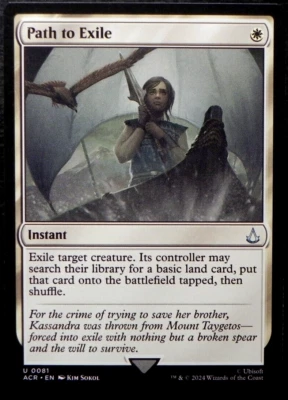 MTG Assassin's Creed 0081 Path to Exile Instant UNCOMMON - Image 1 of 2