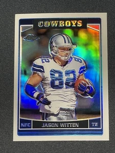 2006 TOPPS CHROME REFRACTOR Jason Written Tight End Dallas Cowboys #101 - Picture 1 of 7