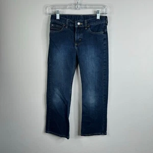 Wrangler Boys Jeans Size 10R Medium Wash Riding Horses Cowboy Adjustable Waist - Picture 1 of 6