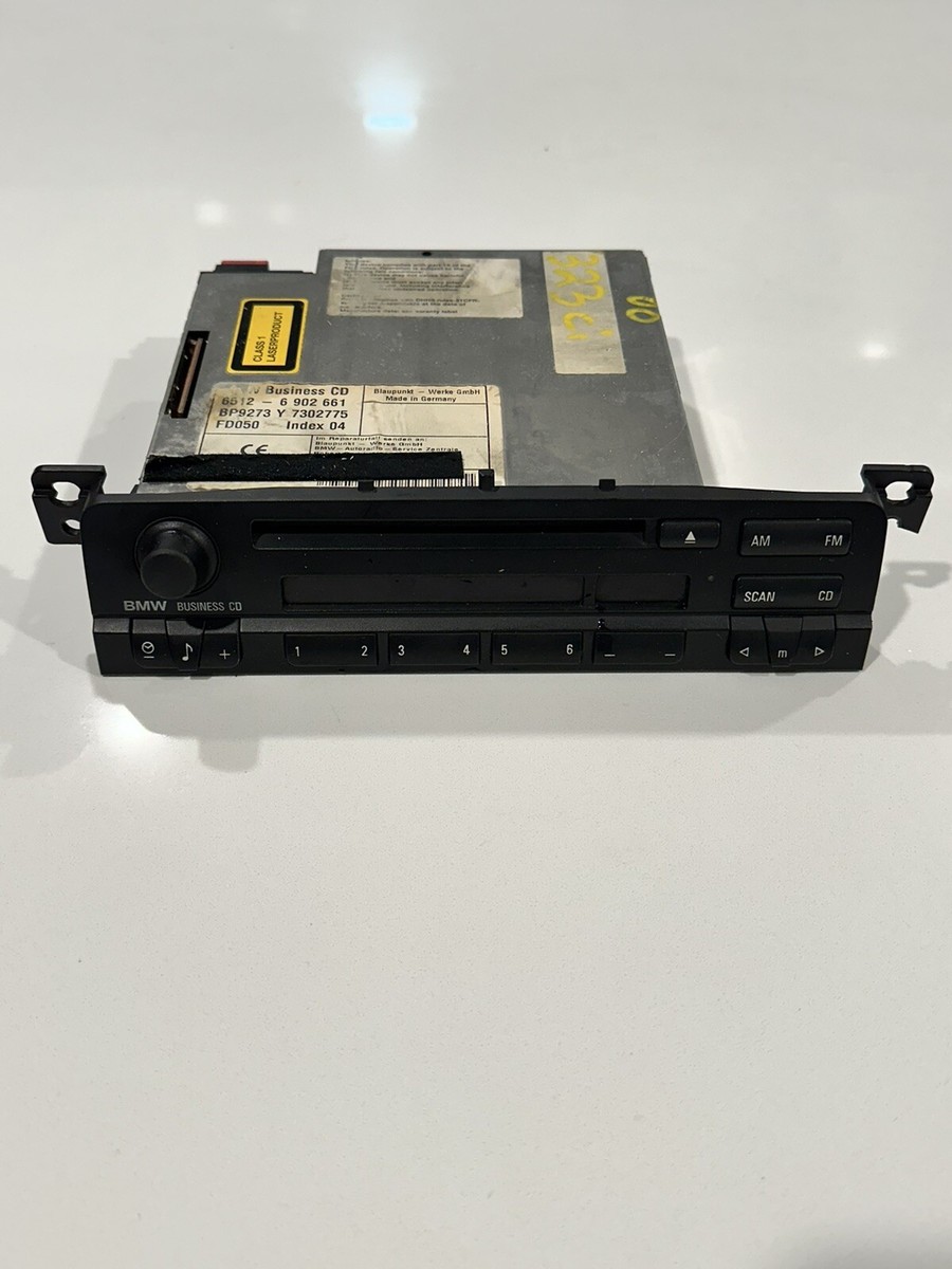 【美品】純正 BMW E46 ビジネスCD Yahoo!オークション -「bmw e46 cdデッキ」の落札相場・落札価格