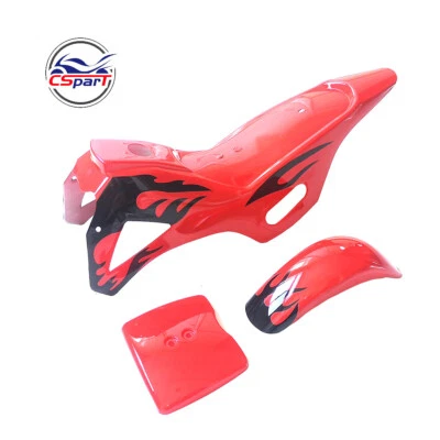 Kit de Carenados Kits de Cuerpo de Plástico Placa Protector Cubierta Mini Moto Dirt Pit Bike 47 49cc Foto 1 de 3