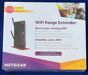 NOWY Netgear EX6200 AC1200 Rozszerzacz zasięgu dużej mocy Repeater 802.11ac Gigabit - Zdjęcie 1 z 6