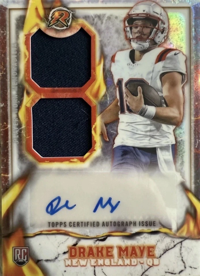 !!️CHASER!!️2024 Topps Resurgence Drake Maye Ignite RPA RC Auto Patriots LEER DESC Foto 1 de 1