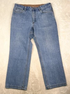 Duluth Trading Co. Men's Medium Wash Flex Ballroom Jeans Tag 38x30 - Picture 1 of 7