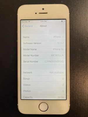 Apple iPhone 5s - 16GB - Gold (AT&T) A1533 (GSM) - Image 1 of 4