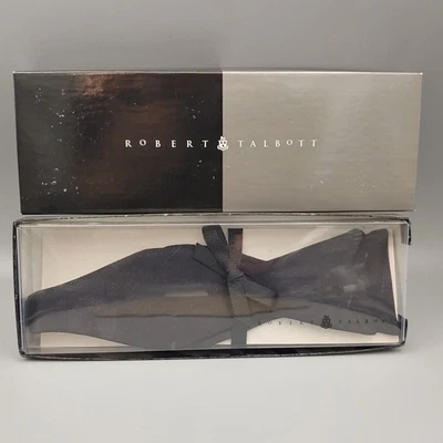 Robert Talbott Protocol Formal Black Silk Bow Tie NWT And Box - Image 1 of 4