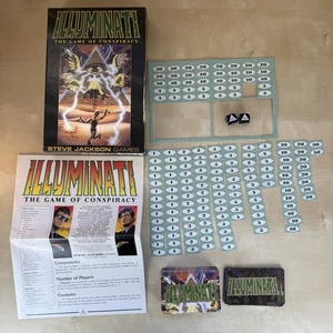 Illuminati, El Juego de la Conspiración Completo Steve Jackson 1ª Ed. 15th prnt 2019 - Imagen 1 de 16