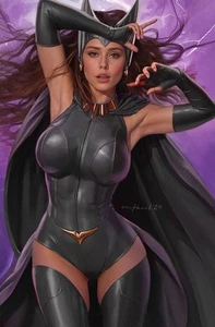 Conjunto de 4 variantes de libros con disfraces de bruja escarlata TRAJE NEGRO de Nathan Lorenzana BooKoo - Imagen 1 de 4