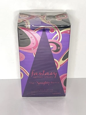 Fantasy The Naughty Remix By Britney Spears 3.3oz 100ml Eau de Parfum NEW Sealed - Image 1 of 4