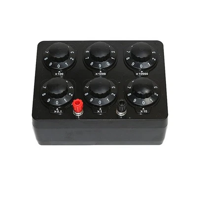 0-99999,9 Ohm Scatola Resistenza Semplice Resistenza Decennale Variabile6974 - Immagine 1 di 4