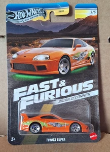 Hot Wheels Silver Series Toyota Supra Fast and Furious Edition Orange - Picture 1 of 1