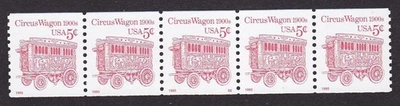 PNC5 5c Circus S1 US 2452D MNH F-VF - Image 1 of 2