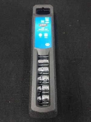 Hart HHMTS216 11-Piece 1/2-inch Drive Impact Socket Set, Chrome - Image 1 of 4