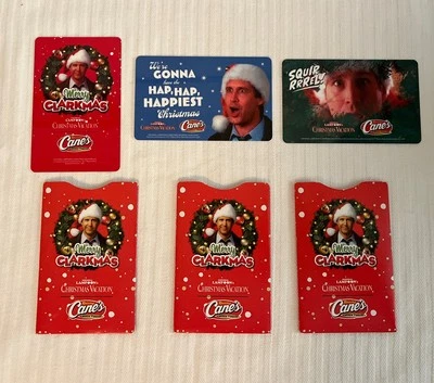 National Lampoons Christmas Vacation Griswold Raising Canes gift cards & holders - Image 1 of 4