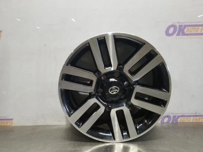 16 2016 TOYOTA 4 RUNNER LIMITED 20X7 WHEEL ALLOY 6 DOUBLE SPOKES BLACK MACHIINED — 第 1/4 张图片