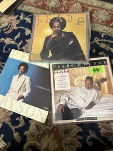PEABO BRYSON 3-LP LOT: All My Love, Crosswinds, Reaching For The Sky - Picture 1 of 8