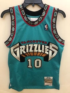 Mitchell & Ness Hardwood Classic Mike Bibby 98-99 Grizzly Swingman Jersey Size S - Imagen 1 de 9