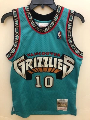 Camiseta deportiva Mitchell & Ness Hardwood clásica Mike Bibby 98-99 Grizzly Swingman talla S Foto 1 de 4
