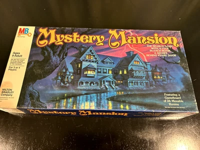 Milton Bradley 1984 Mystery Mansion Board Game 99% complete Great Condition - Image 1 of 4