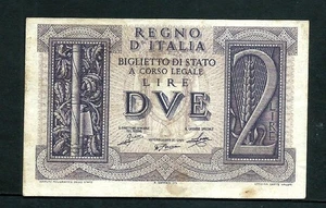 Italien (P27) 2 Lire 1939 ss+ - Bild 1 von 2